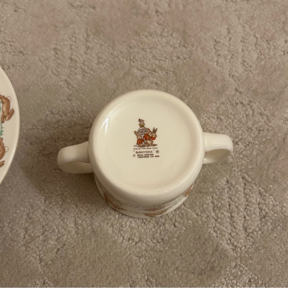 Royal Doulton Bunnykins 2 Piece Set - Picture 7 of 11